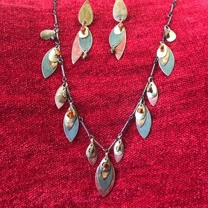 Costume Necklace and Earrings